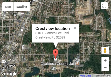 Crestview Dental Clinic Location Map