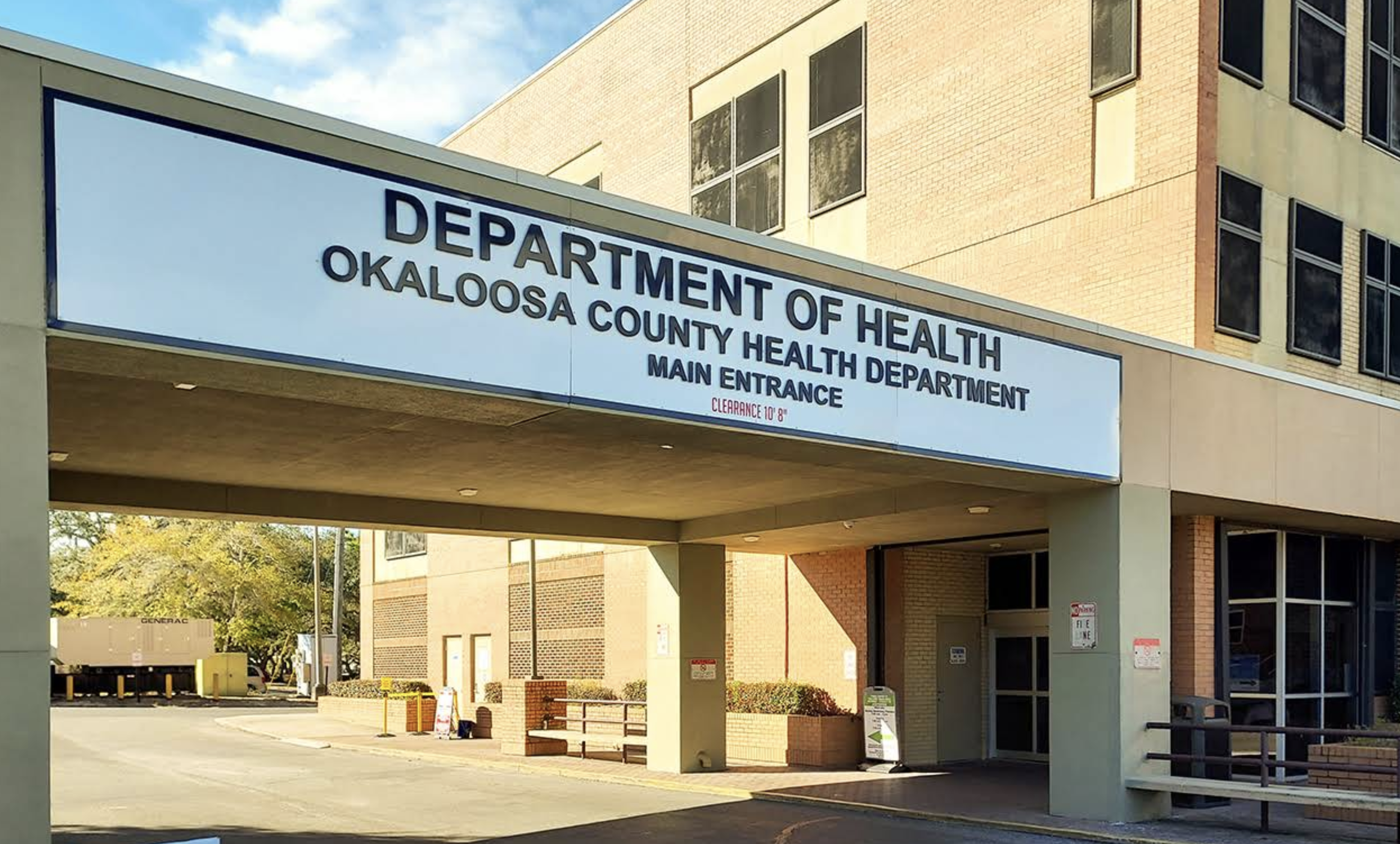 Location of DOH-Escambia, Fort Walton Beach